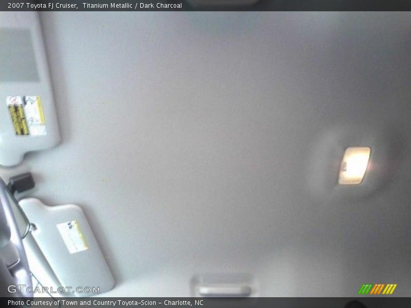 Titanium Metallic / Dark Charcoal 2007 Toyota FJ Cruiser