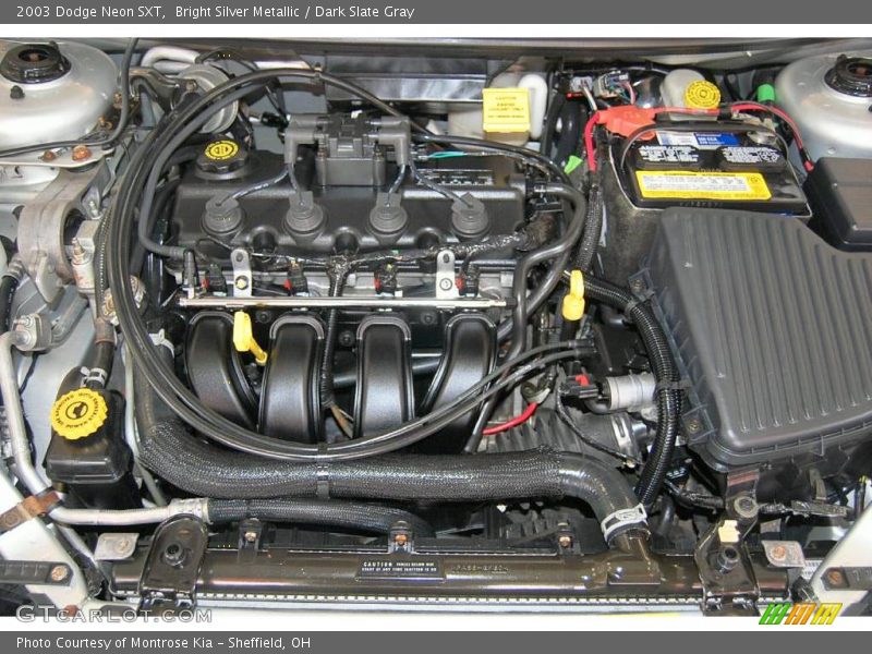 Bright Silver Metallic / Dark Slate Gray 2003 Dodge Neon SXT