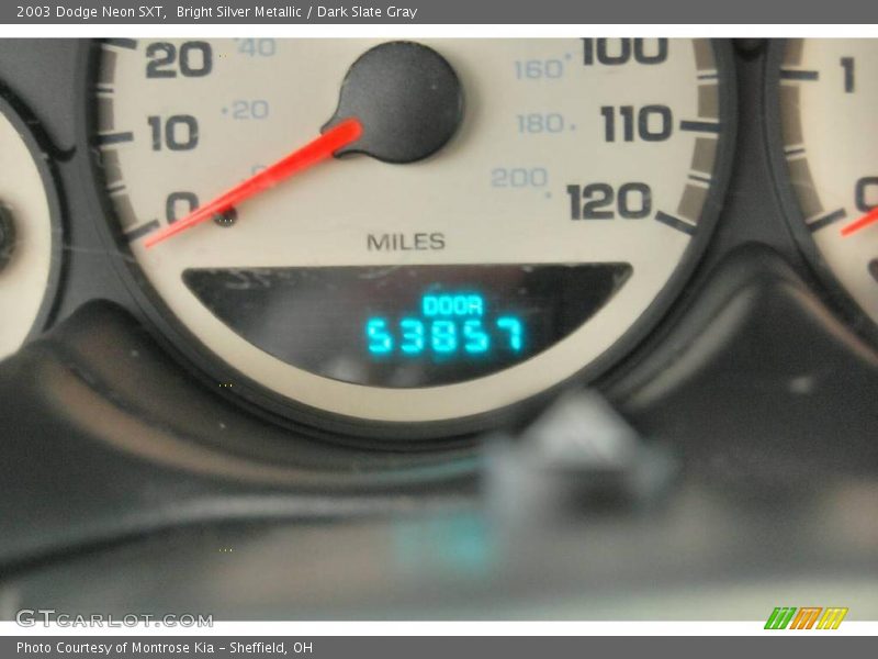 Bright Silver Metallic / Dark Slate Gray 2003 Dodge Neon SXT