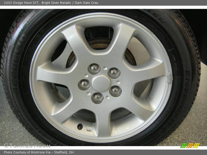 Bright Silver Metallic / Dark Slate Gray 2003 Dodge Neon SXT