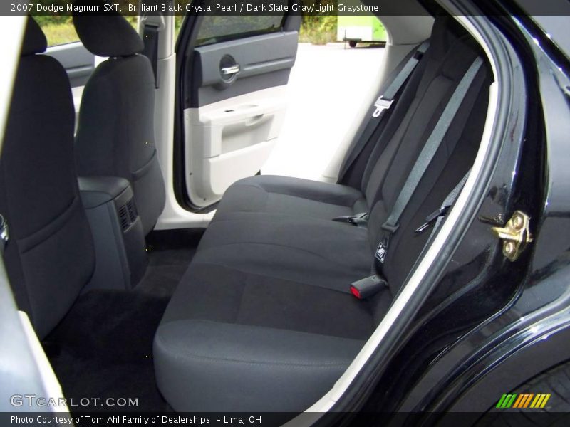 Brilliant Black Crystal Pearl / Dark Slate Gray/Light Graystone 2007 Dodge Magnum SXT