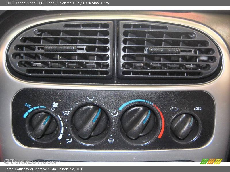 Bright Silver Metallic / Dark Slate Gray 2003 Dodge Neon SXT