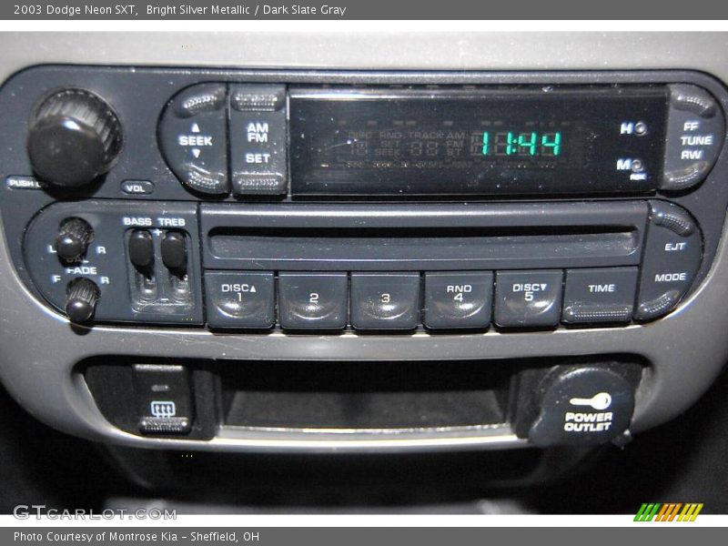 Bright Silver Metallic / Dark Slate Gray 2003 Dodge Neon SXT