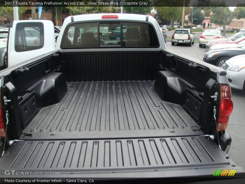 Silver Streak Mica / Graphite Gray 2007 Toyota Tacoma PreRunner Access Cab