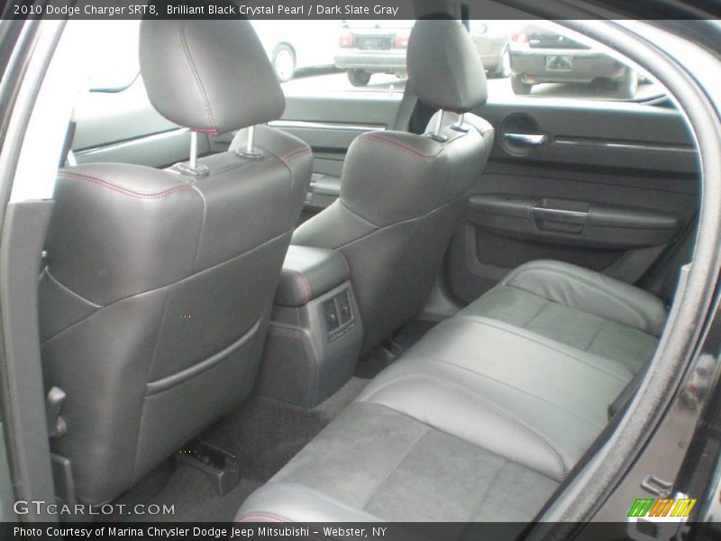Brilliant Black Crystal Pearl / Dark Slate Gray 2010 Dodge Charger SRT8