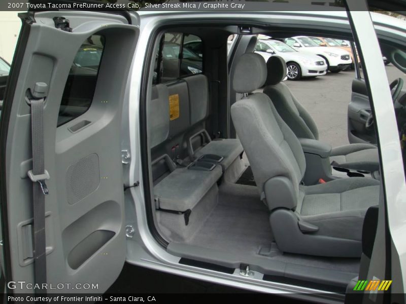 Silver Streak Mica / Graphite Gray 2007 Toyota Tacoma PreRunner Access Cab