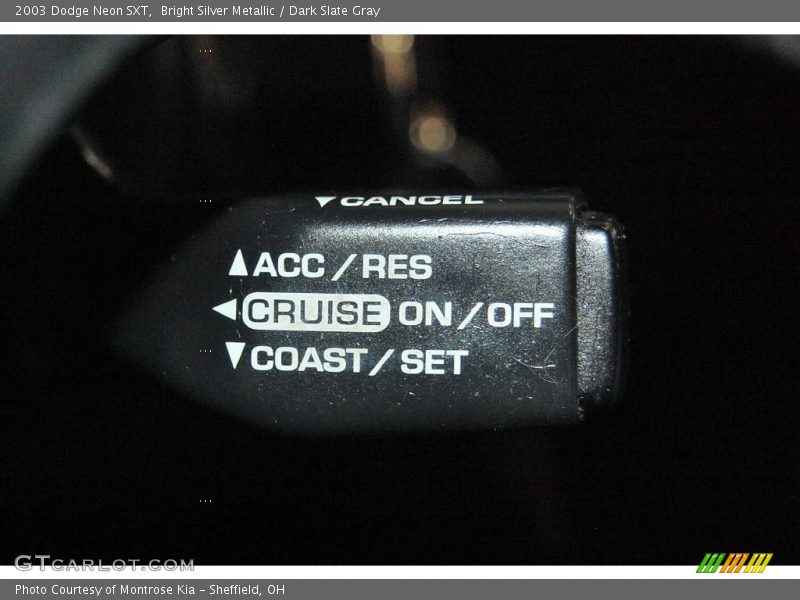 Bright Silver Metallic / Dark Slate Gray 2003 Dodge Neon SXT