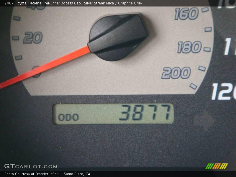 Silver Streak Mica / Graphite Gray 2007 Toyota Tacoma PreRunner Access Cab