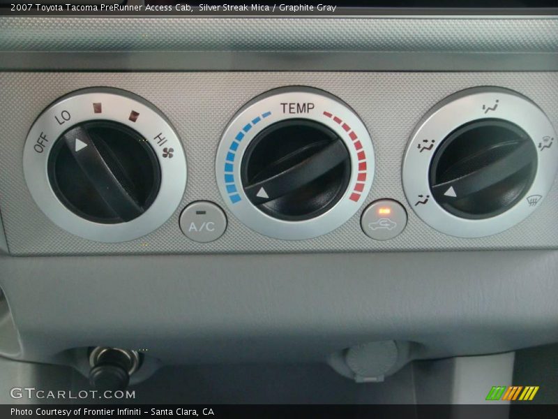 Silver Streak Mica / Graphite Gray 2007 Toyota Tacoma PreRunner Access Cab