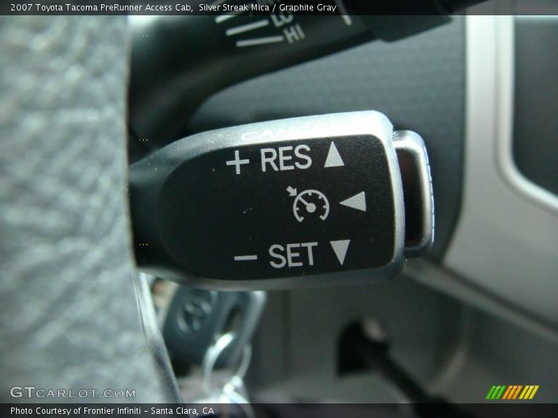 Silver Streak Mica / Graphite Gray 2007 Toyota Tacoma PreRunner Access Cab