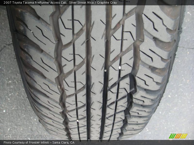 Silver Streak Mica / Graphite Gray 2007 Toyota Tacoma PreRunner Access Cab