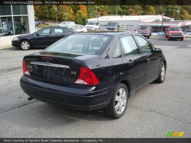 Pitch Black / Medium Graphite Grey 2001 Ford Focus ZTS Sedan