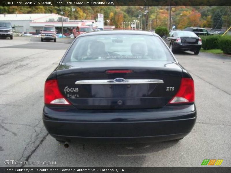 Pitch Black / Medium Graphite Grey 2001 Ford Focus ZTS Sedan