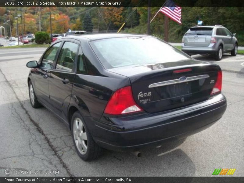 Pitch Black / Medium Graphite Grey 2001 Ford Focus ZTS Sedan