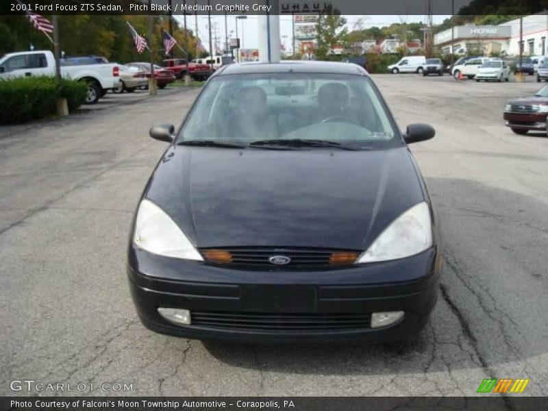 Pitch Black / Medium Graphite Grey 2001 Ford Focus ZTS Sedan