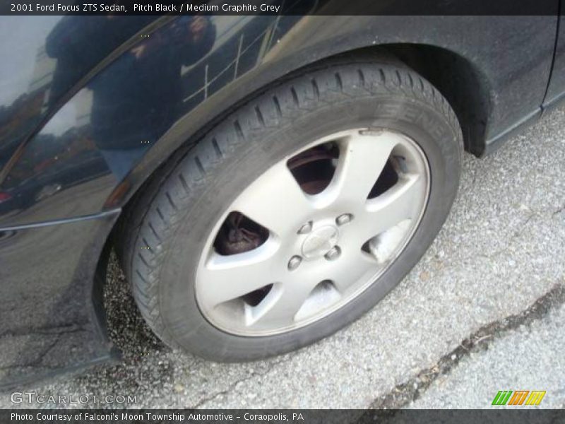 Pitch Black / Medium Graphite Grey 2001 Ford Focus ZTS Sedan