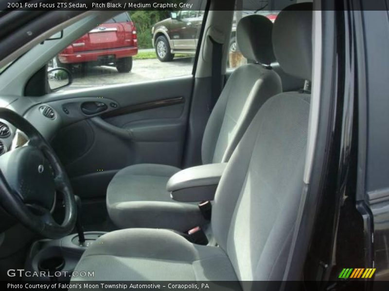 Pitch Black / Medium Graphite Grey 2001 Ford Focus ZTS Sedan