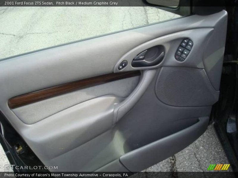 Pitch Black / Medium Graphite Grey 2001 Ford Focus ZTS Sedan
