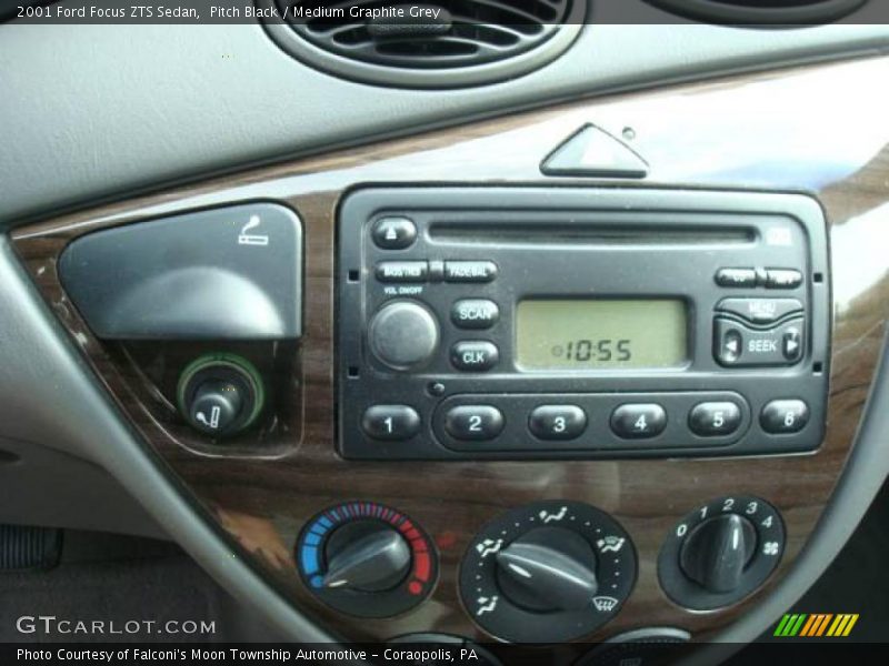 Pitch Black / Medium Graphite Grey 2001 Ford Focus ZTS Sedan