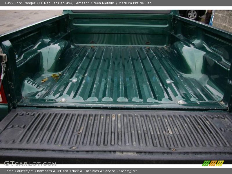 Amazon Green Metallic / Medium Prairie Tan 1999 Ford Ranger XLT Regular Cab 4x4