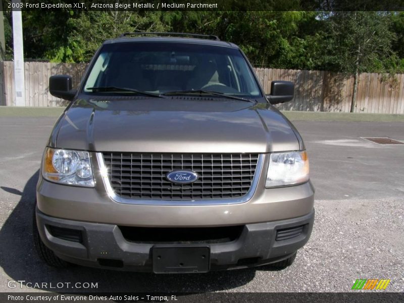 Arizona Beige Metallic / Medium Parchment 2003 Ford Expedition XLT