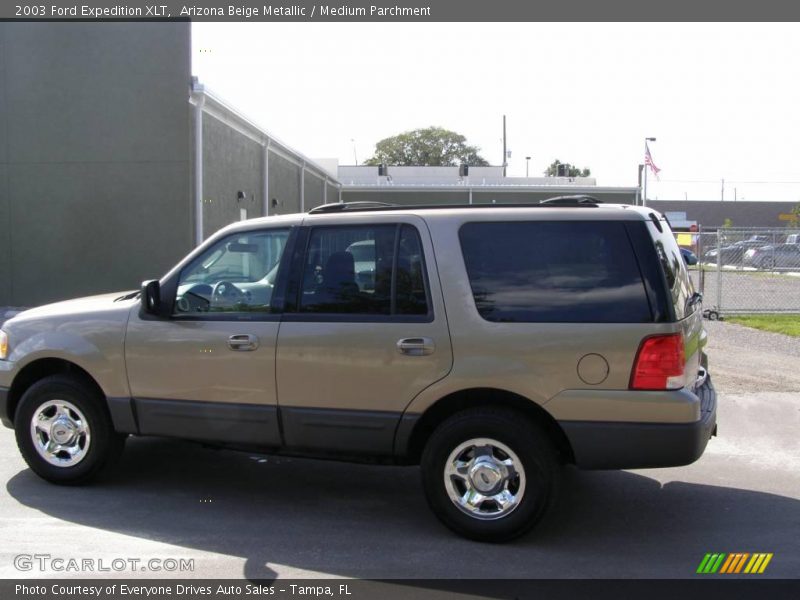 Arizona Beige Metallic / Medium Parchment 2003 Ford Expedition XLT