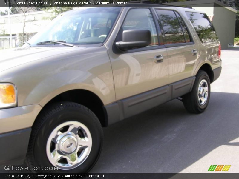 Arizona Beige Metallic / Medium Parchment 2003 Ford Expedition XLT