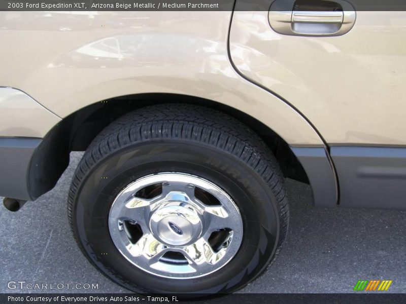 Arizona Beige Metallic / Medium Parchment 2003 Ford Expedition XLT