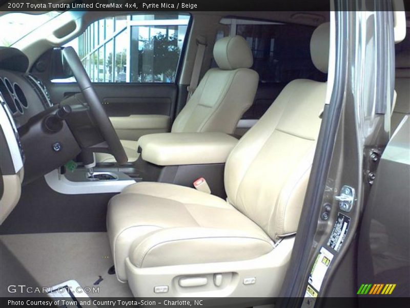 Pyrite Mica / Beige 2007 Toyota Tundra Limited CrewMax 4x4