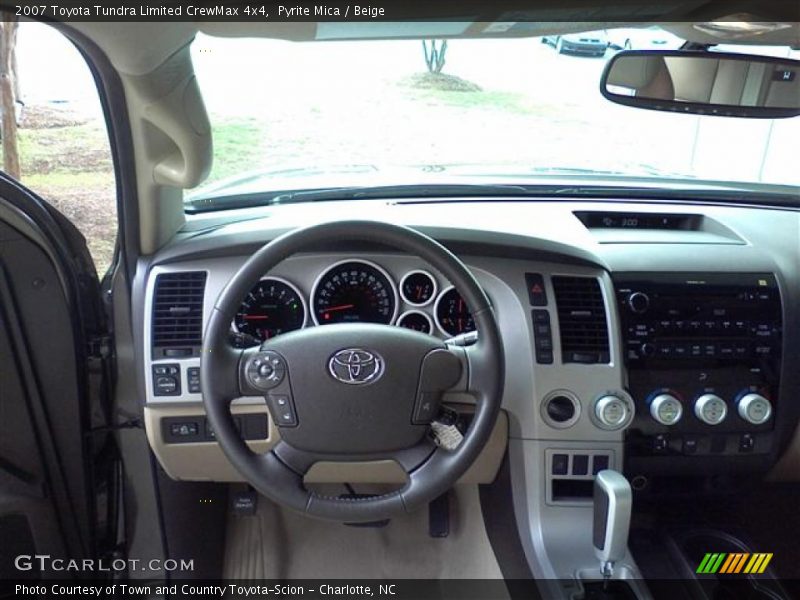 Pyrite Mica / Beige 2007 Toyota Tundra Limited CrewMax 4x4