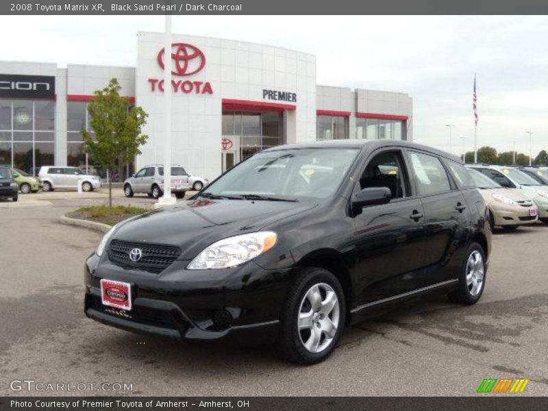 Black Sand Pearl / Dark Charcoal 2008 Toyota Matrix XR