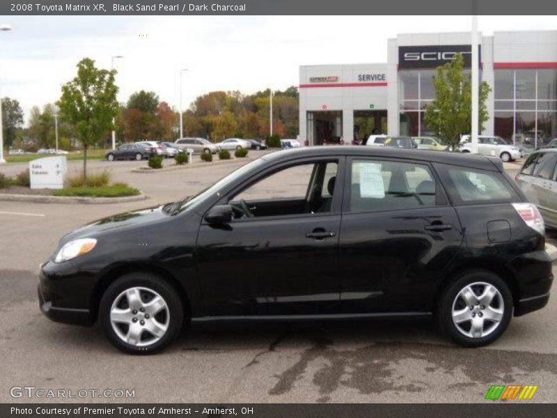 Black Sand Pearl / Dark Charcoal 2008 Toyota Matrix XR