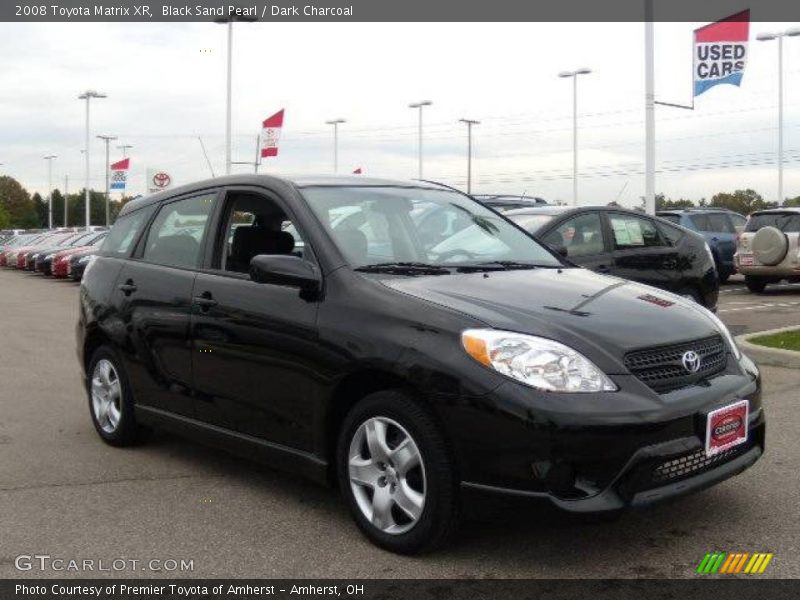 Black Sand Pearl / Dark Charcoal 2008 Toyota Matrix XR
