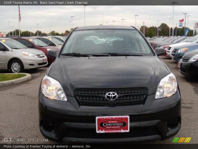 Black Sand Pearl / Dark Charcoal 2008 Toyota Matrix XR