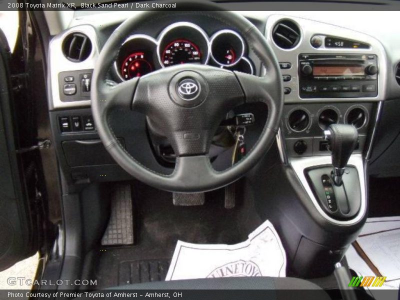Black Sand Pearl / Dark Charcoal 2008 Toyota Matrix XR