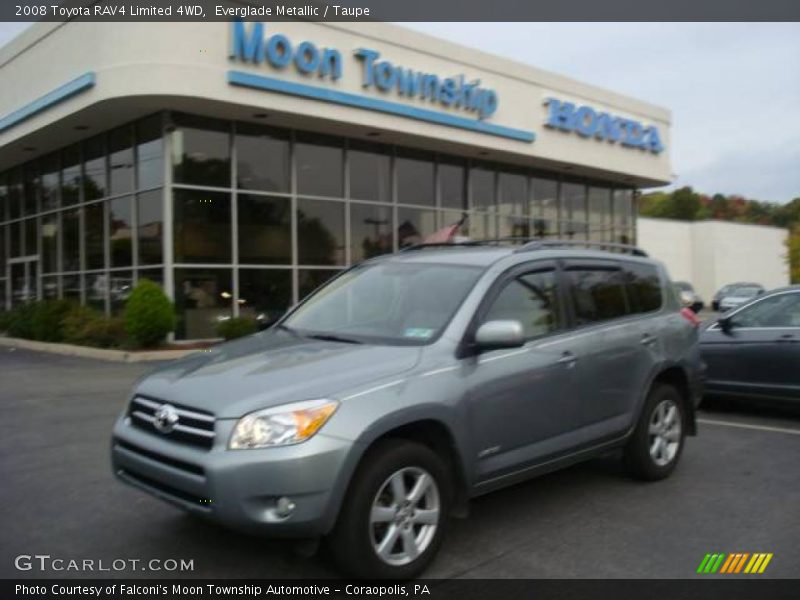 Everglade Metallic / Taupe 2008 Toyota RAV4 Limited 4WD