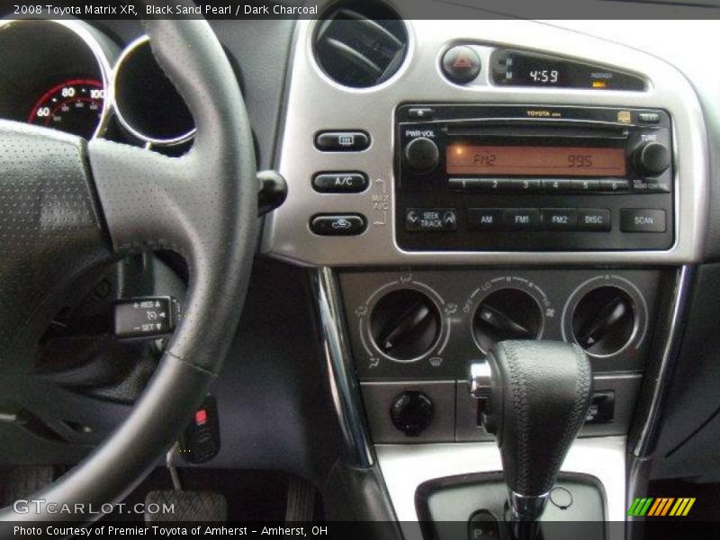 Black Sand Pearl / Dark Charcoal 2008 Toyota Matrix XR