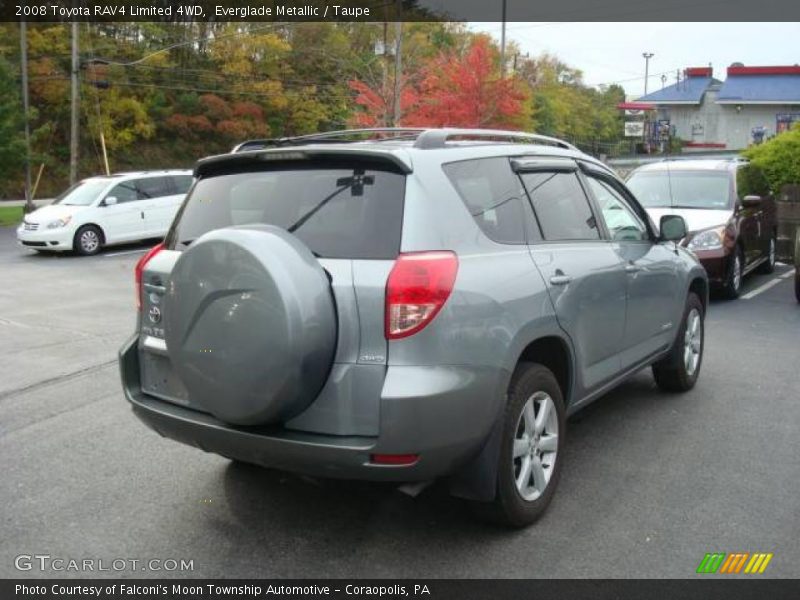 Everglade Metallic / Taupe 2008 Toyota RAV4 Limited 4WD