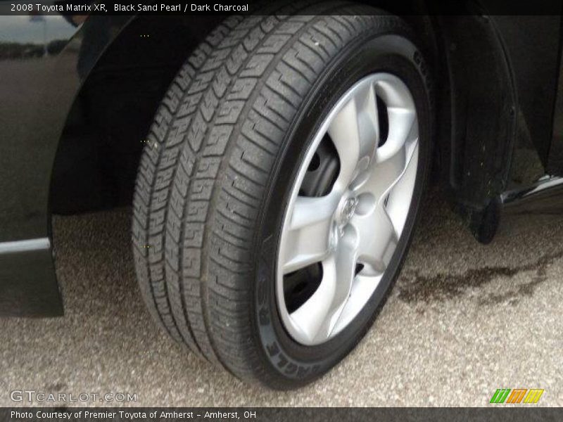 Black Sand Pearl / Dark Charcoal 2008 Toyota Matrix XR