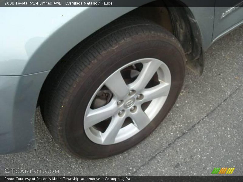 Everglade Metallic / Taupe 2008 Toyota RAV4 Limited 4WD