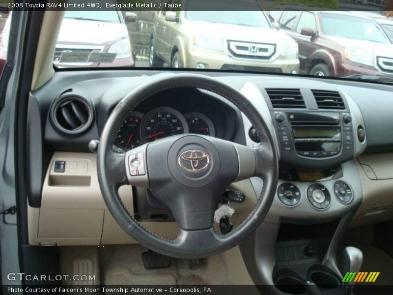 Everglade Metallic / Taupe 2008 Toyota RAV4 Limited 4WD