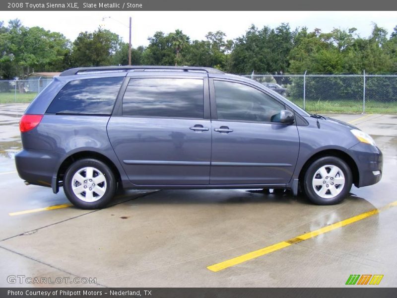 Slate Metallic / Stone 2008 Toyota Sienna XLE