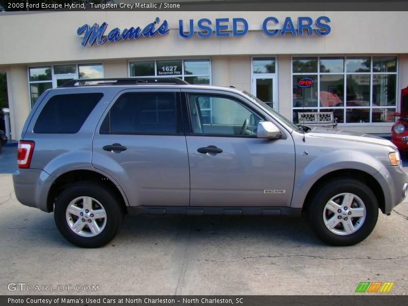 Tungsten Grey Metallic / Stone 2008 Ford Escape Hybrid