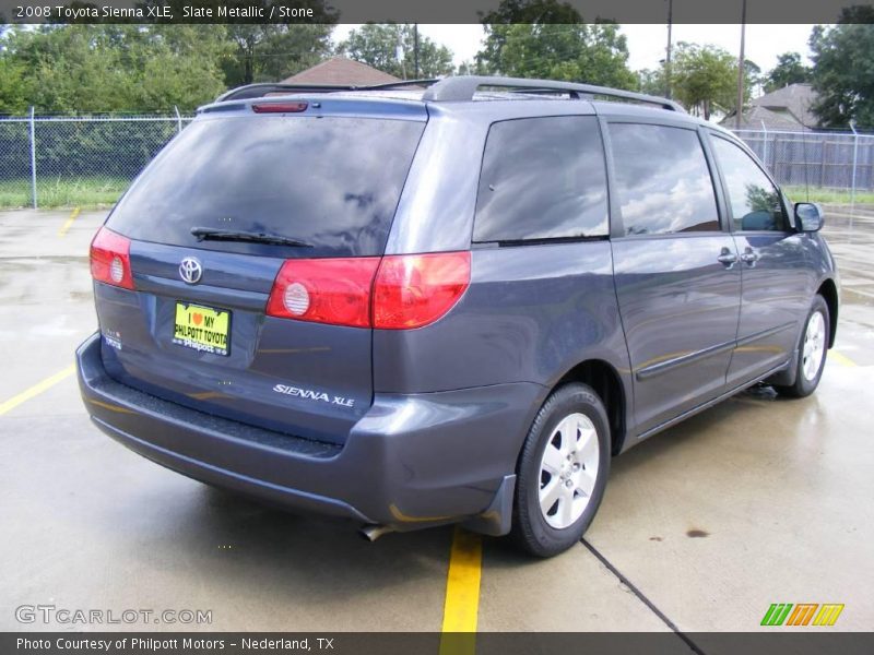 Slate Metallic / Stone 2008 Toyota Sienna XLE
