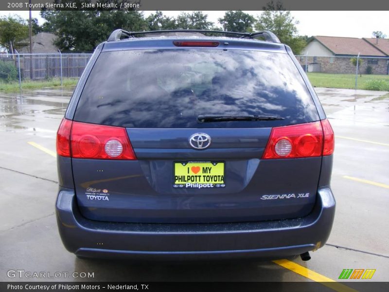 Slate Metallic / Stone 2008 Toyota Sienna XLE
