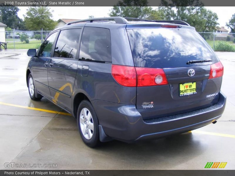 Slate Metallic / Stone 2008 Toyota Sienna XLE