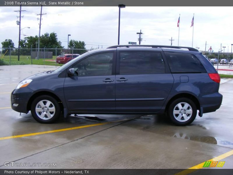 Slate Metallic / Stone 2008 Toyota Sienna XLE