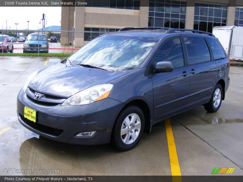 Slate Metallic / Stone 2008 Toyota Sienna XLE
