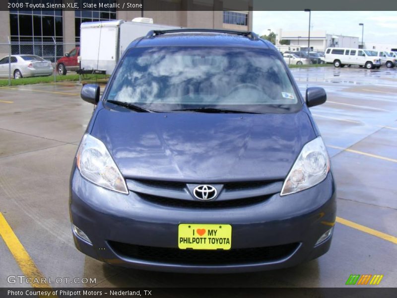 Slate Metallic / Stone 2008 Toyota Sienna XLE