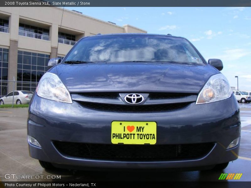 Slate Metallic / Stone 2008 Toyota Sienna XLE